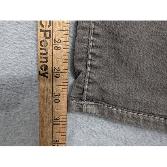 True Religion Geno Jeans Womens 28 Gray Relaxed Slim Stretch Designer Pants - Picture 8 of 16